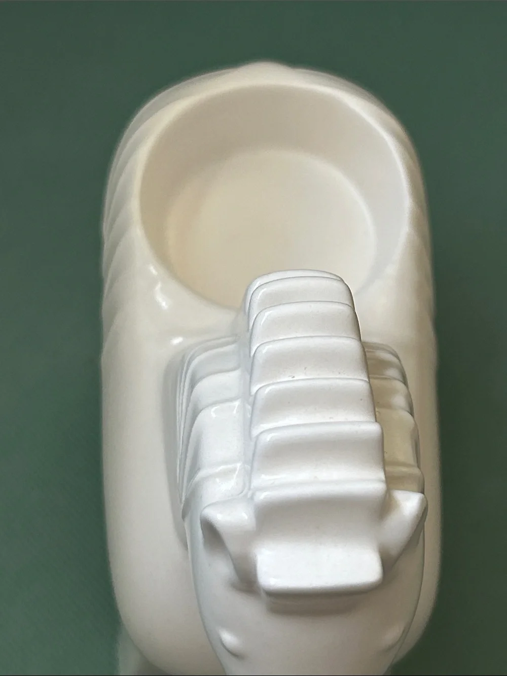 Jonathan Adler White Ceramic Horse Planter